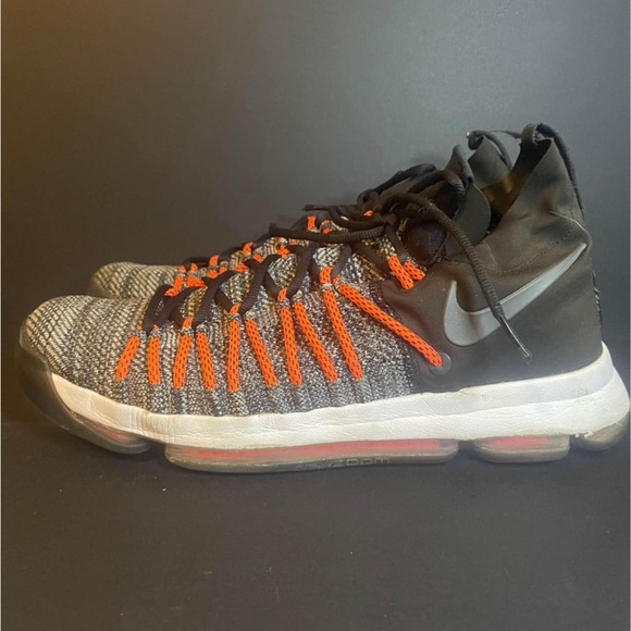 KD 9 Elite Dark Grey Hyper Orange - Picture 2 of 7